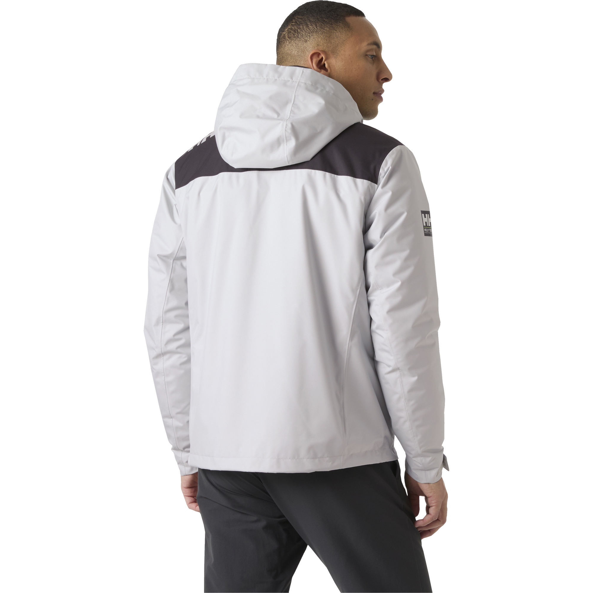 2026 Helly Hansen Mens Crew Hooded Pile Jacket 34526 - Grey Fog